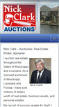 Mobile Screenshot of nickclarkauctions.com